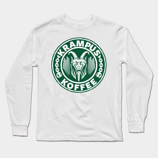 krampus koffee Long Sleeve T-Shirt by idontwannawait